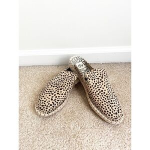 DV by Dolce Vita Cheetah Print Espadrilles, Size 10